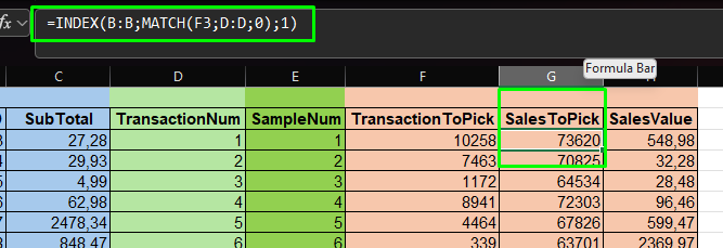 Monetary Unit Sampling Example